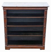 Antique 19th Century Softwood Adjustable Bookcase