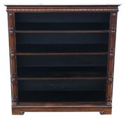 Antique 19th Century Softwood Adjustable Bookcase 