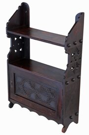 Antique 19th Century Victorian Gothic Oak & Beech 