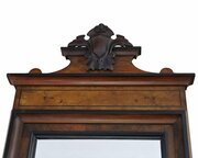 Antique 19th Century Walnut Framed Mirror