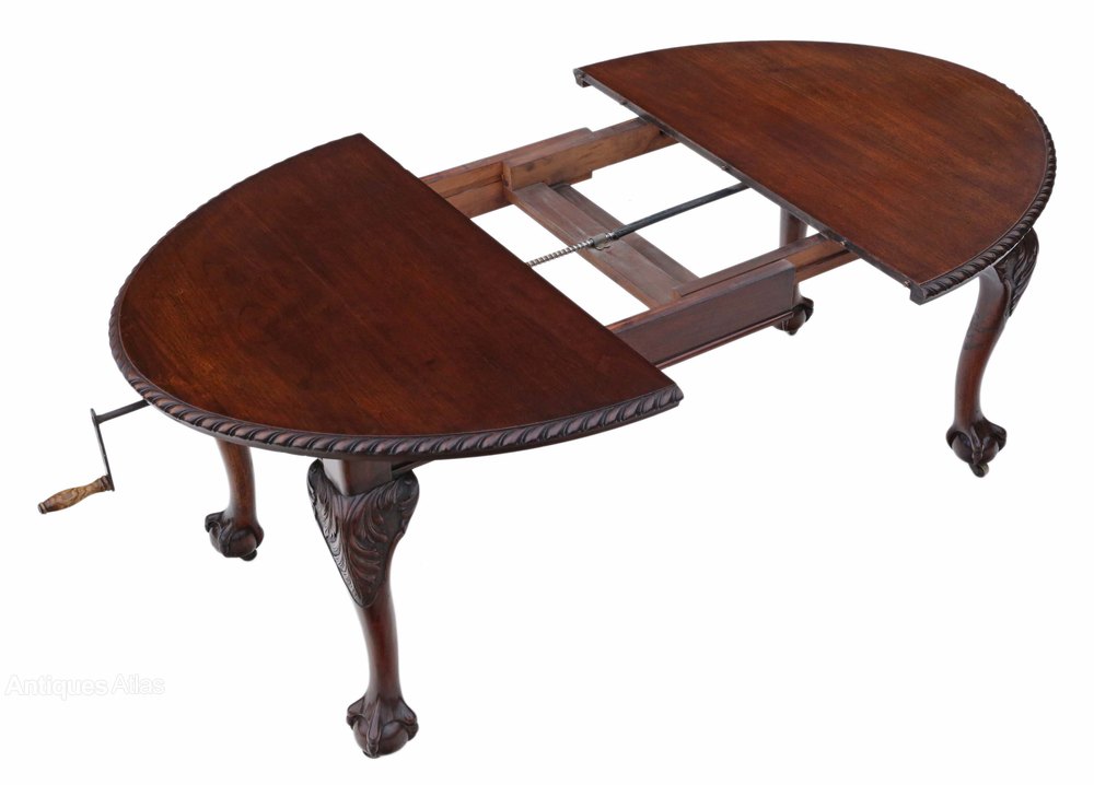 Antique 6' Mahogany Extending Dining Table Antiques Atlas