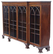 Antique C1910 Fine Quality Mahogany Bookcase