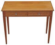 Antique Edwardian C.1905 Satin & Red Walnut Table