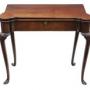 Antique Georgian Mahogany Folding Card Table