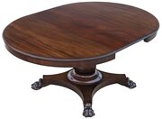 Antique Large William IV Mahogany Extending Table