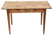 Antique Rustic 19th Century kitchen dining table