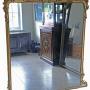 Antique Very Large 19th Century Gilt Wall Mirror