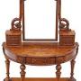 Antique burr walnut Dutchess dressing table