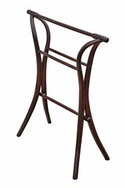 Antique C.1900 Bentwood Towel Stand With 4 Rails 