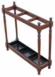 Antique c1900 Mahogany Stick and Umbrella Stand