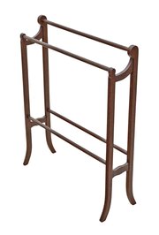 Antique C.1900 Oak Towel Rail Stand – Arts & Craft