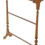 Antique c.1900 Pine Towel Rail Stand 