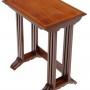 Antique mahogany nest of 3 Edwardian tables
