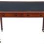 Antique quality mahogany writing table C1850