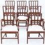 Antique set of 8 19th Century Dining chairs