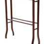 C1890 Victorian mahogany towel rail stand