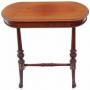 Mahogany Occasional Side Centre Stretcher Table