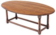 Oak Drop Leaf Coffee Side Occasional Table Wake