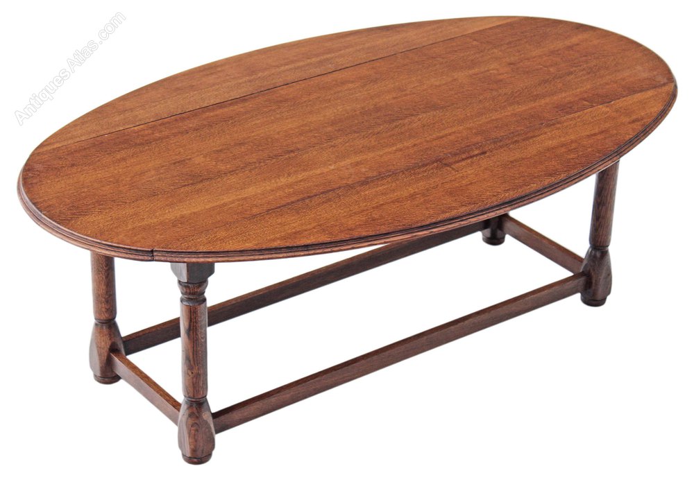 Oak Drop Leaf Coffee Side Occasional Table Wake Antiques Atlas