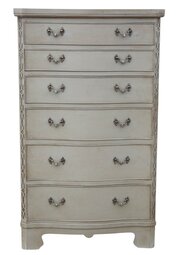Vintage Mid-20th Century Painted Chest Of Drawers