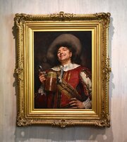 Cavalier Oil Painting By William A Breakespeare