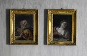 Fine Pair Of Italian Religious Oil Paintings