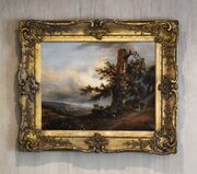 French Landscape oil painting by Alphonse Robert