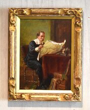 Historical Oil Painting By John Watkins Chapman