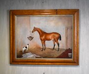 Horse Oil Painting By George E Sharpe