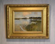 Landscape Oil Painting By Bertram Priestman