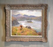Landscape Oil Painting By Sir David Murray RA
