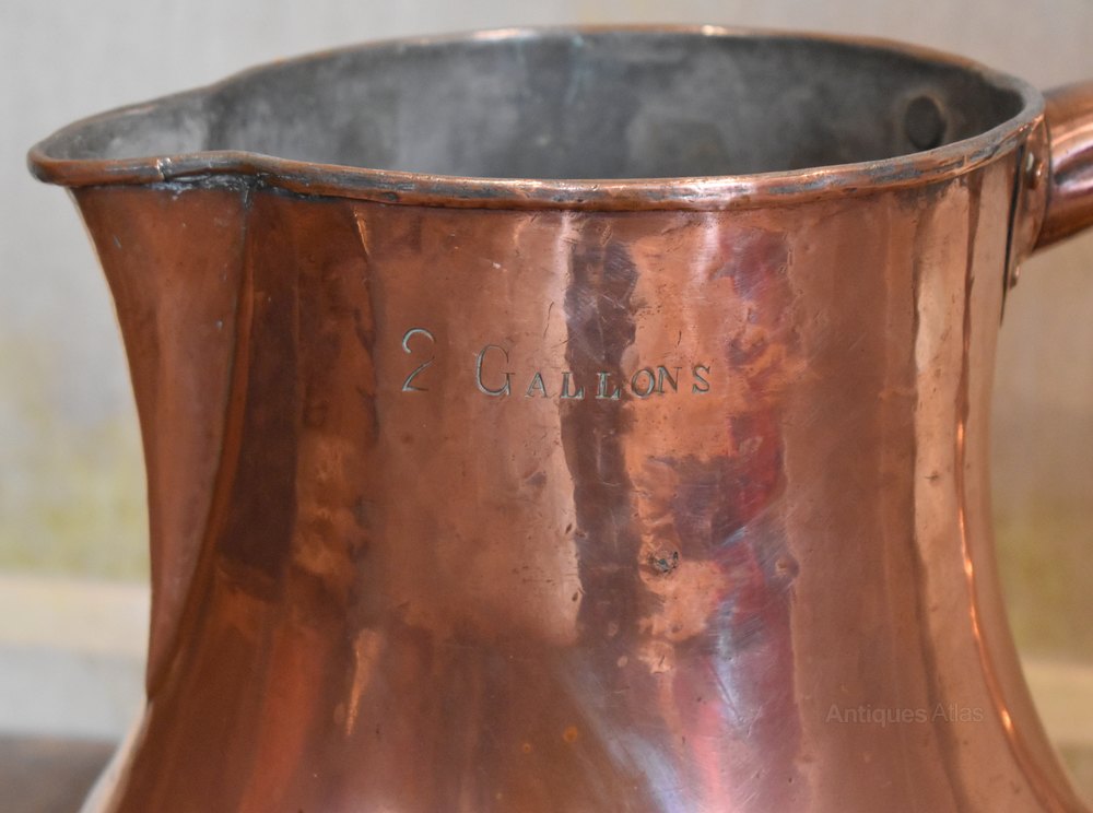 Antiques Atlas Large Copper Jug