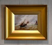Marine Oil Painting By Bernard Benedict Hemy