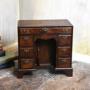 Miniature Mahogany Kneehole Desk