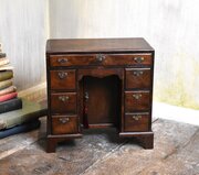 Miniature Mahogany Kneehole Desk