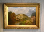 Oil Painting Of Nottingham Castle By C.L.Shaw