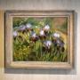 Oil Painting Of Irises