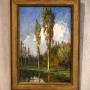 Oil Painting Of Poplar Trees