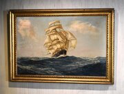 Oil Painting Ship Flying Cloud By Daniel Sherrin
