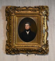 Small Early Victorian Portrait Of A Gentleman