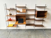 1960s Mid-Century Shelving System By Brianco