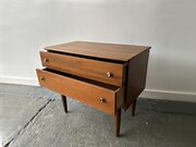 1960s MidCentury vintage petite chest of drawers