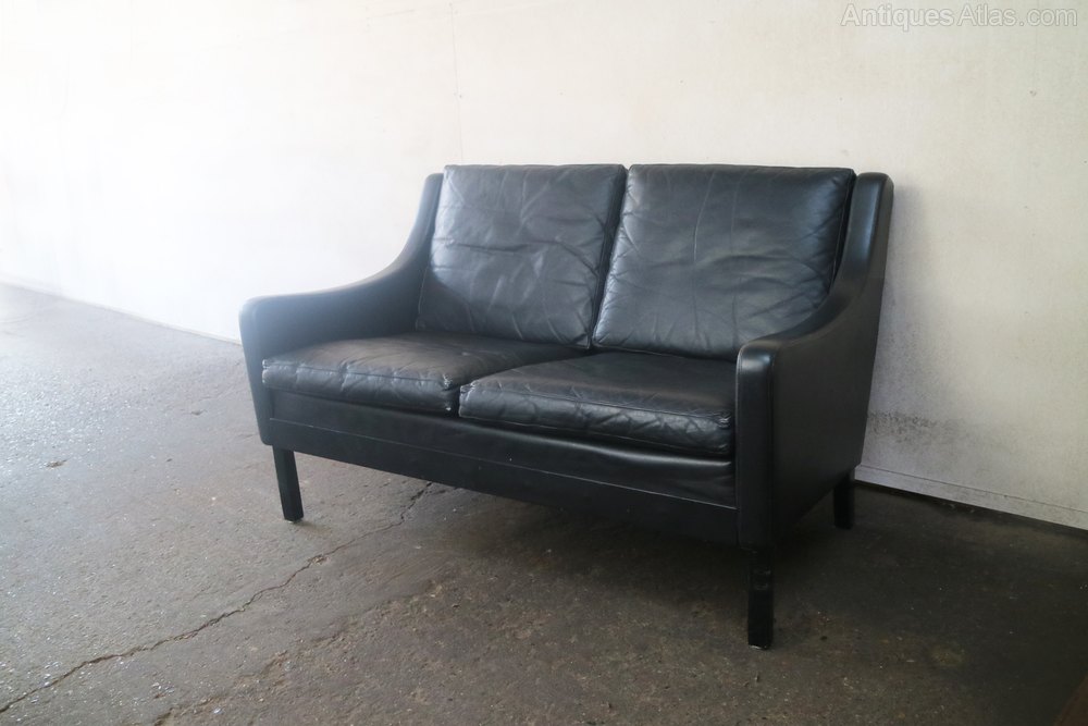 Antiques Atlas 1970 S Danish Mid Century Leather Sofa In The Styl Mid Century Sofa Danish