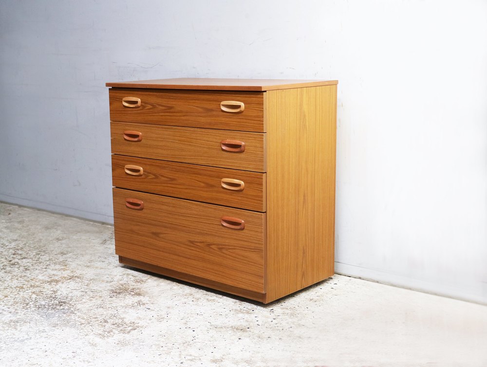 Antiques Atlas 70s Mid Century Modern Chest Of Drawers, Schreiber