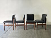 4 Mid-Century 1960s Dining Chairs By Vanson