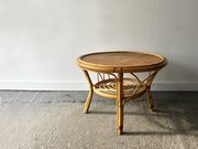 Bamboo / Rattan Coffee / Occasional Table  C1960/7