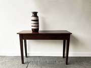 Edwardian Solid Wood Side / Console Table Circa 18