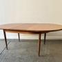 teak dining table