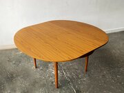 Mid-Century Modern Extending Dining Table By Schrieber