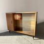 Mid-Century  bookcase with glass doors by Turnidge